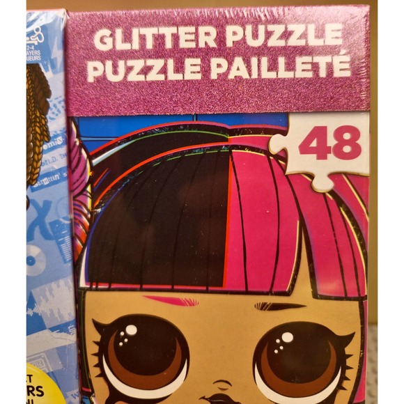 LOL Surprise! Game and 48-Piece Glitter Puzzle, for Kids Ages 5+ Ships Same Day - Picture 2 of 7